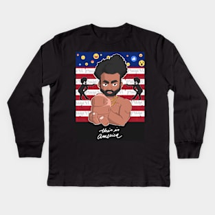 This is America Kids Long Sleeve T-Shirt